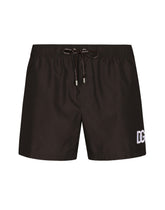Swim shorts with DG patch -  | Dolce &amp; Gabbana