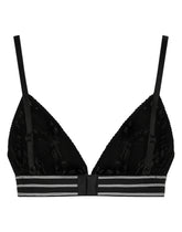 Non-underwired lace bra with branded elastic -  | Dolce &amp; Gabbana