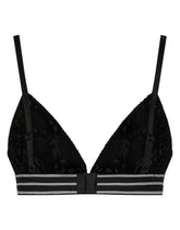 Non-underwired lace bra with branded elastic -  | Dolce &amp; Gabbana