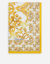 Majolica-print terry beach towel (114x185) -  | Dolce &amp; Gabbana