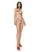 Poppy-print triangle bikini -  | Dolce & Gabbana