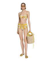 Majolica-print balconette bikini top and bottoms -  | Dolce &amp; Gabbana