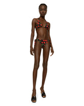 Cherry-print triangle bikini -  | Dolce & Gabbana