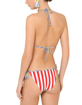 Mixed patchwork-print bikini -  | Dolce & Gabbana