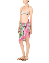 Bluebell-print triangle bikini -  | Dolce & Gabbana