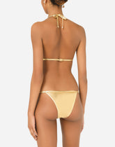 Triangle bikini with DG logo -  | Dolce &amp; Gabbana