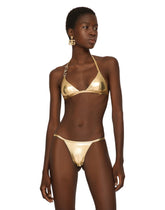 Triangle bikini with DG logo -  | Dolce &amp; Gabbana