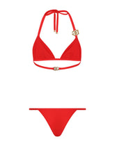 Triangle bikini with DG logo -  | Dolce &amp; Gabbana