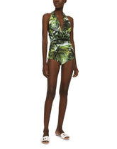 Deep V-Neck One Piec -  | Dolce & Gabbana