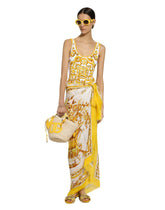 Majolica-print racing swimsuit -  | Dolce &amp; Gabbana