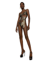 Bikini with wraparound lace ties -  | Dolce &amp; Gabbana