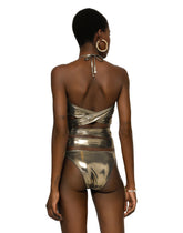 Bikini with wraparound lace ties -  | Dolce &amp; Gabbana