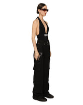 One-piece swimsuit with plunging neckline and DGVIB3 print -  | Dolce & Gabbana