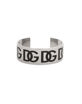 Rigid bracelet with engraved DG logo -  | Dolce &amp; Gabbana