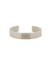 Rigid bracelet with Dolce&amp;Gabbana logo tag -  | Dolce &amp; Gabbana
