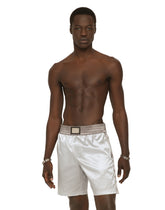 Rigid bracelet with Dolce&amp;Gabbana logo tag -  | Dolce &amp; Gabbana