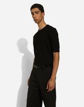 Cross bracelet with “DNA” rhinestones -  | Dolce &amp; Gabbana