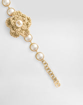 Raffia flower bracelet -  | Dolce &amp; Gabbana