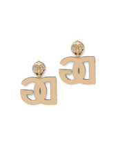 Earrings with rhinestone-detailed DG logo -  | Dolce & Gabbana