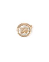 Cufflinks with mother-of-pearl DG logo -  | Dolce & Gabbana