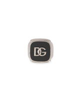 Cufflinks with enameled DG logo -  | Dolce & Gabbana