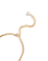 Necklace with resin pearls and flower pendant -  | Dolce & Gabbana