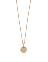 Necklace with mother-of-pearl DG logo pendant -  | Dolce &amp; Gabbana