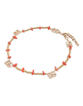 Choker with resin coral embellishment -  | Dolce & Gabbana