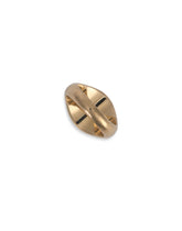 Ring with mother-of-pearl accent and DG logo -  | Dolce &amp; Gabbana