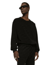 Open ring with rhinestones and DG logo -  | Dolce &amp; Gabbana