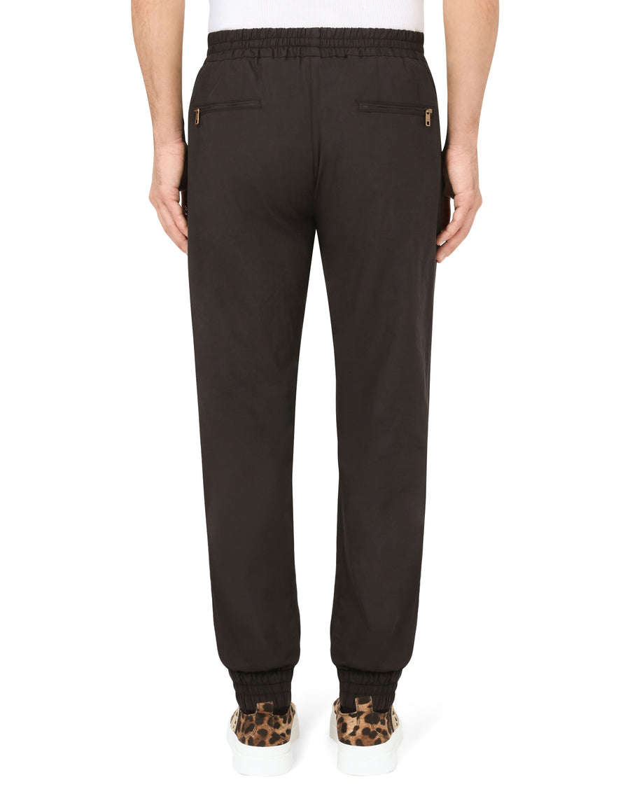 Cotton Taormina-fit suit with jogging pants