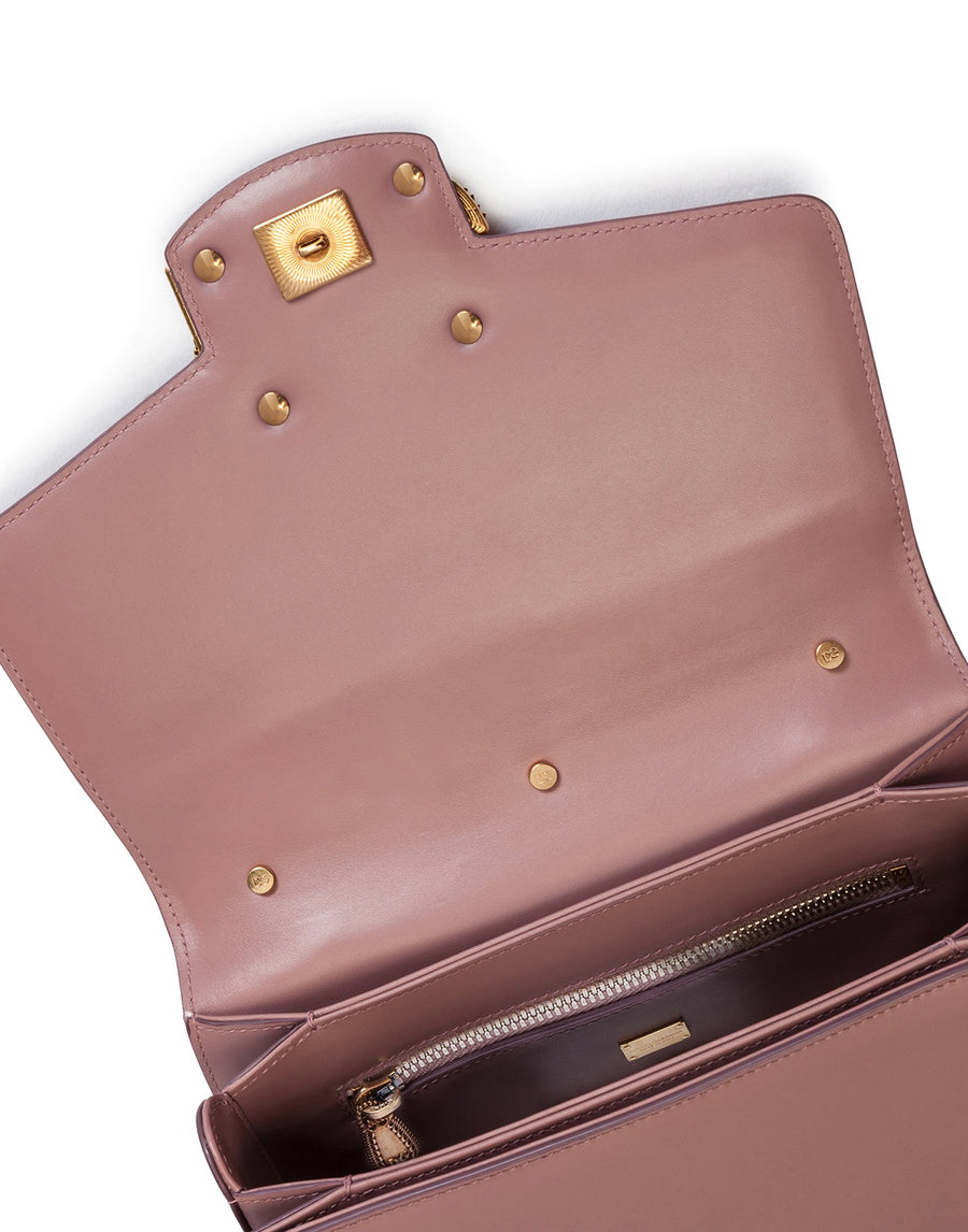 Handbag in soft calf leather