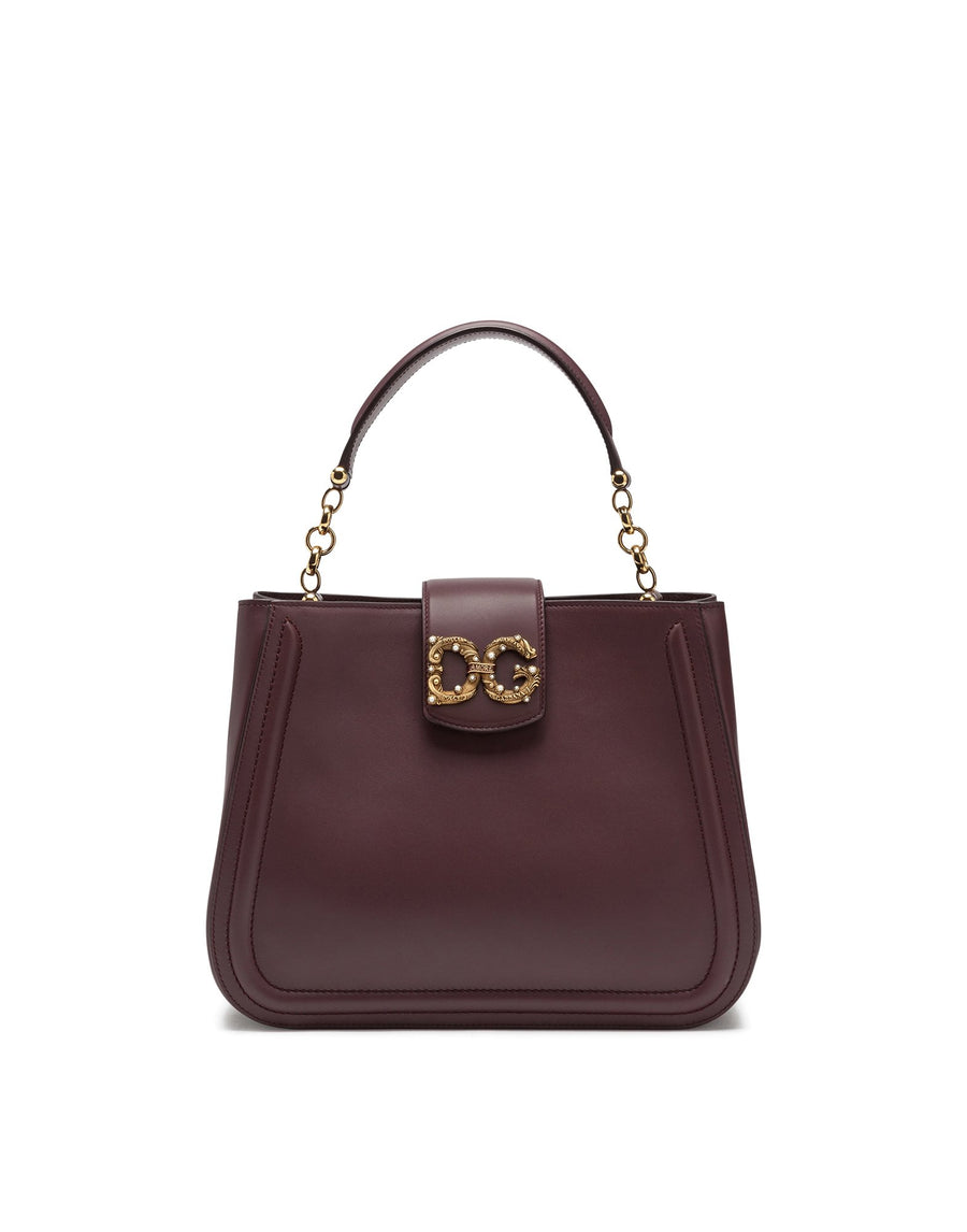 SMALL CALFSKIN DG AMORE BAG