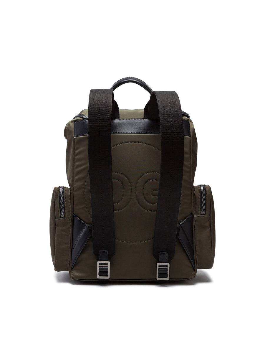 Sicilia DNA backpack in nylon with rubber logo