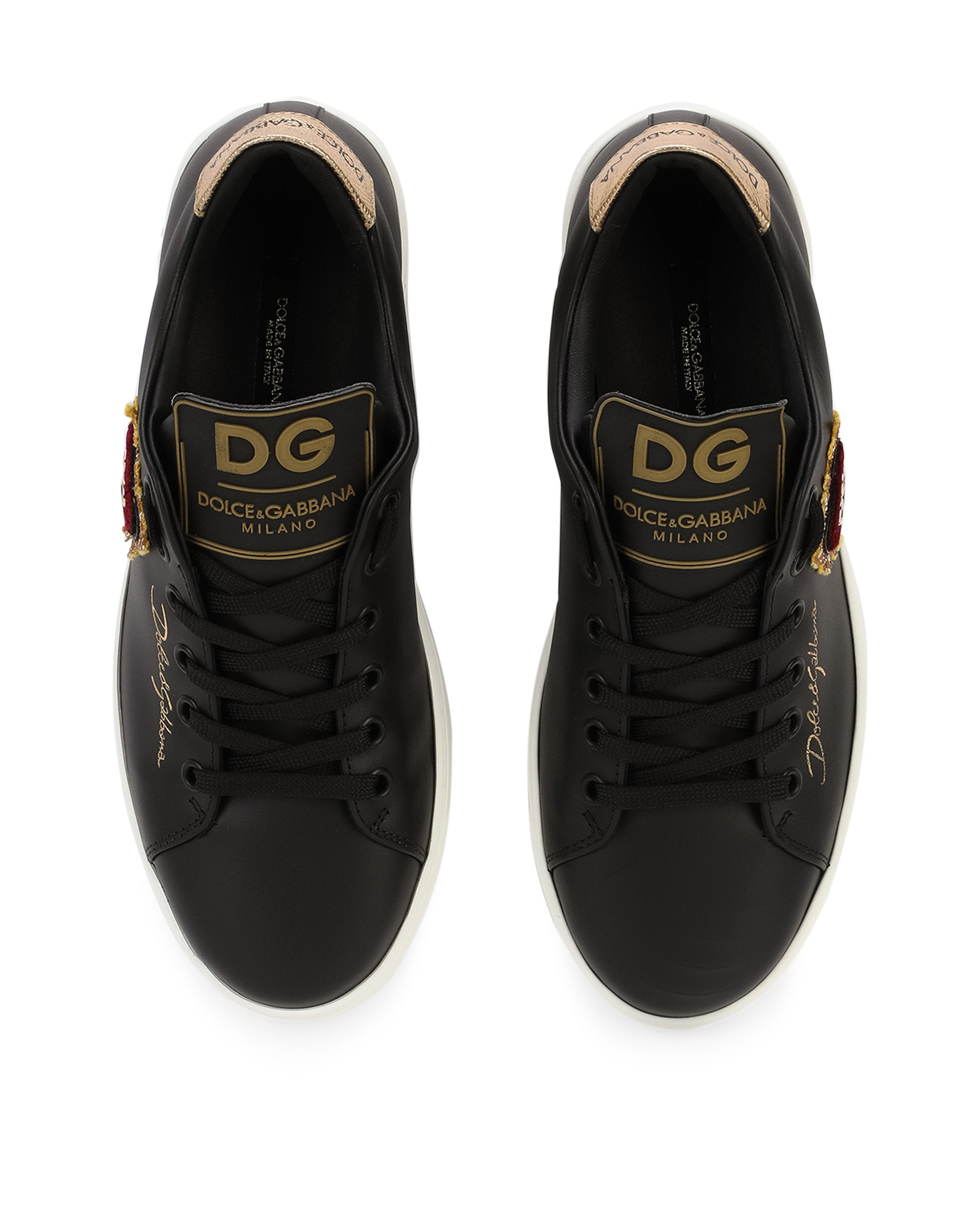 Sneakers with laces and DG sacred heart – Dolce&Gabbana Private Sales