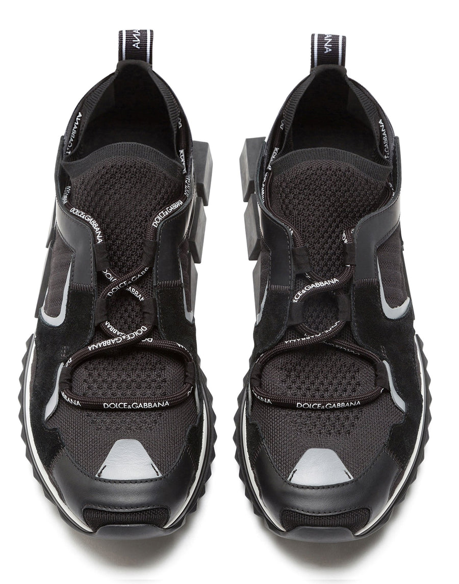 MIXED-MATERIAL SORRENTO TREKKING SNEAKERS