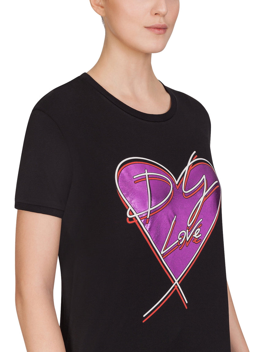 Crewneck t-shirt DG heart print