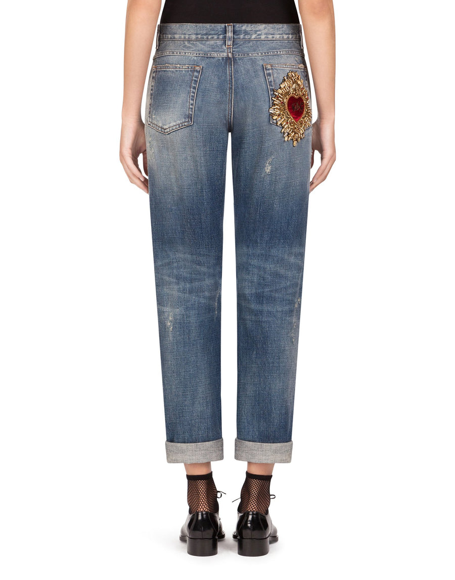 DEVOTION heart stretch jeans