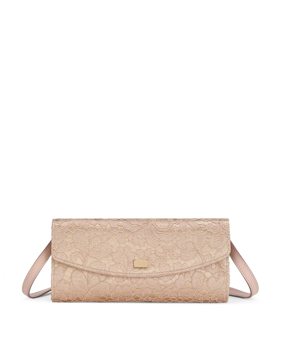 Lace crossbody bag