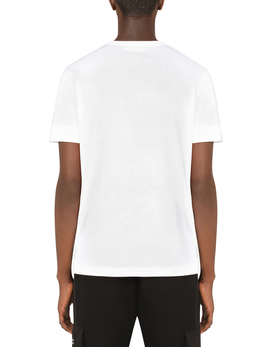 Cotton t-shirt with patch pocket