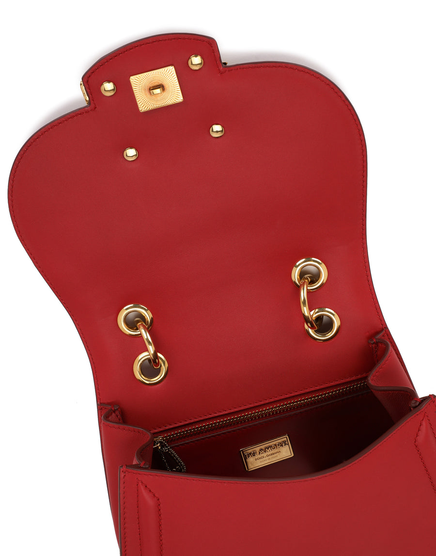 SMALL DG AMORE BAG IN CALFSKIN