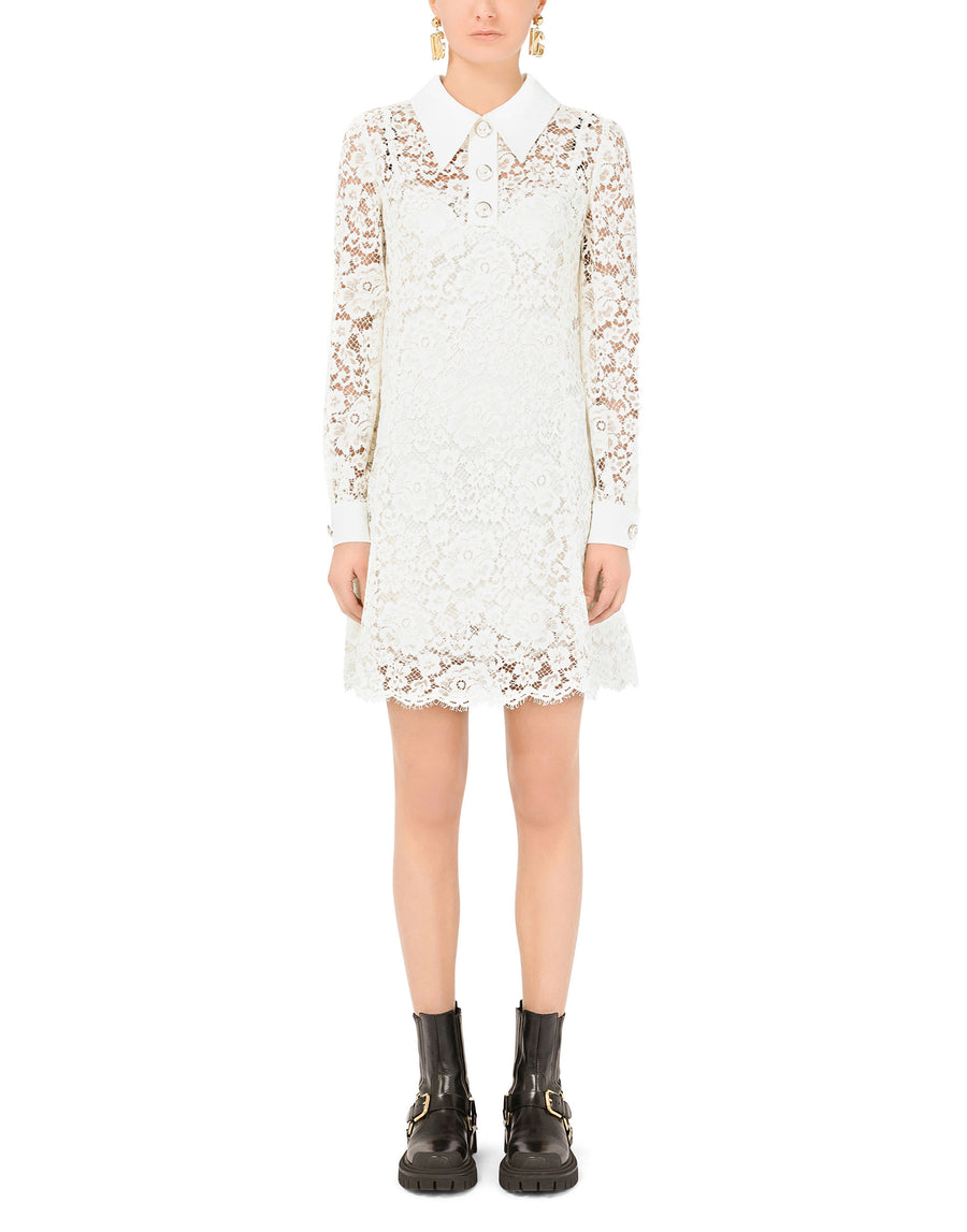 Short lace dress