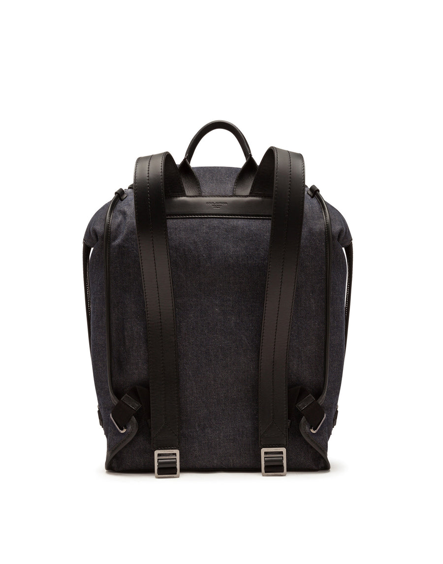 Edge backpack in denim