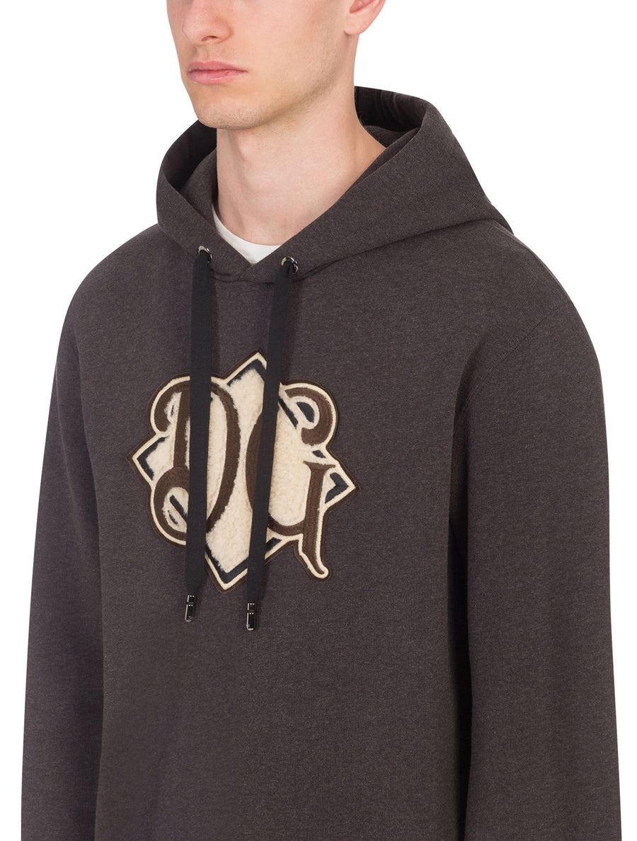 Hoodie with DG patch