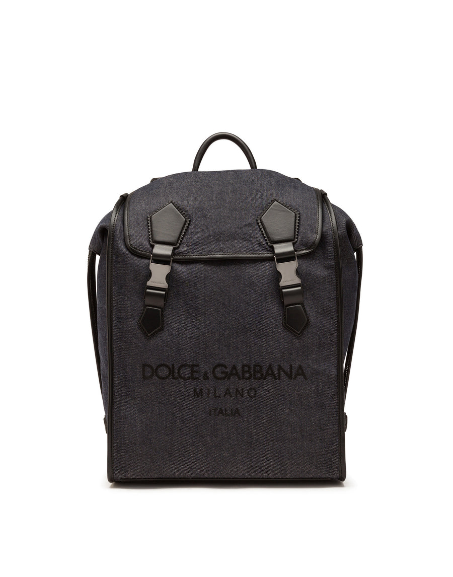 Edge backpack in denim