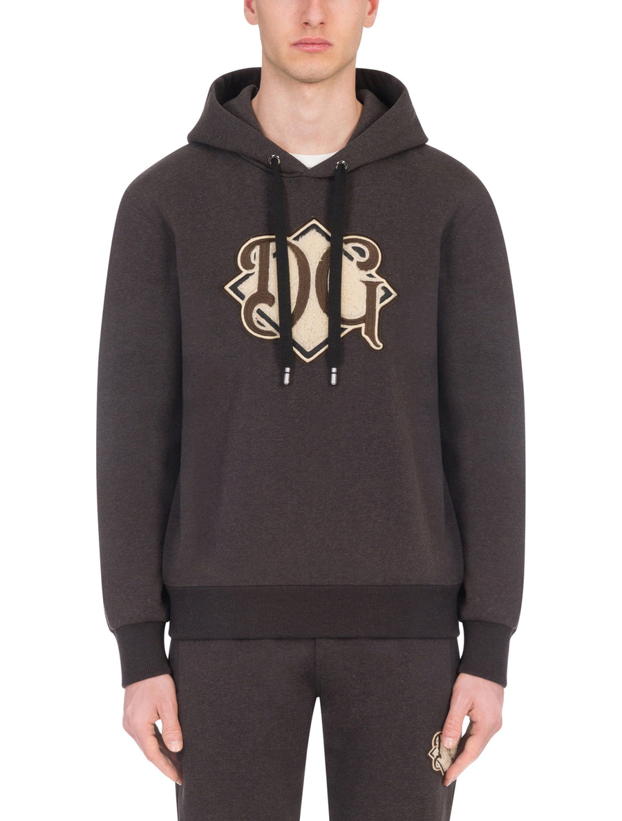 Hoodie with DG patch